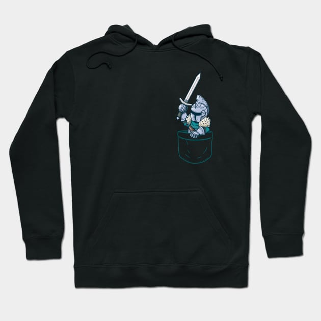 Pocket Knight Hoodie by TechraPockets